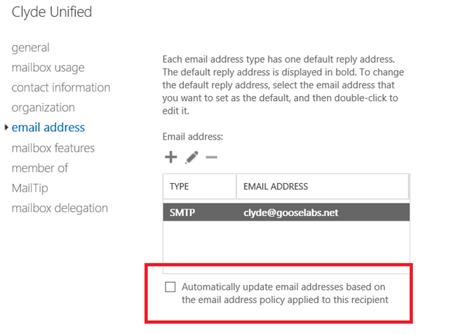As Maak het zwaar fort MigrationPermanentException: The target mailbox doesn't have an SMTP proxy  matching 'company.mail.onmicrosoft.com'. | Chris's Blog — It's called  thinking... go with it!